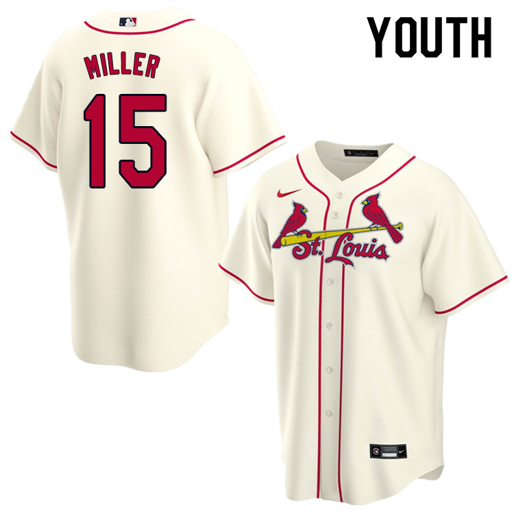 Nike Youth #15 Brad Miller St.Louis Cardinals Baseball Jerseys Sale-Cream